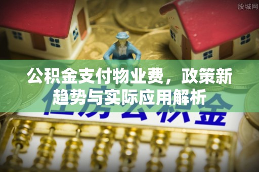 北戴河公积金支付物业费，政策新趋势与实际应用解析