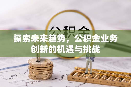 北戴河探索未来趋势，公积金业务创新的机遇与挑战