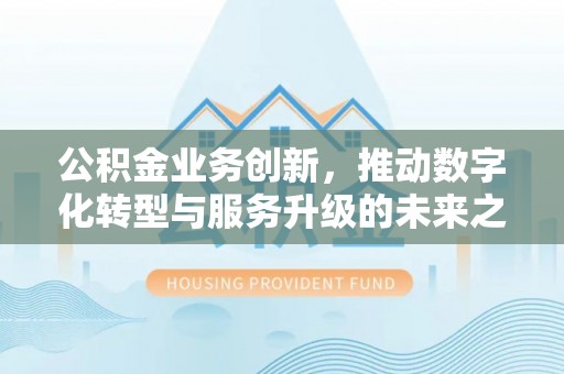 北戴河公积金业务创新，推动数字化转型与服务升级的未来之路