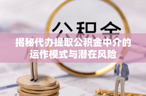北戴河揭秘代办提取公积金中介的运作模式与潜在风险
