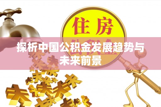 北戴河探析中国公积金发展趋势与未来前景