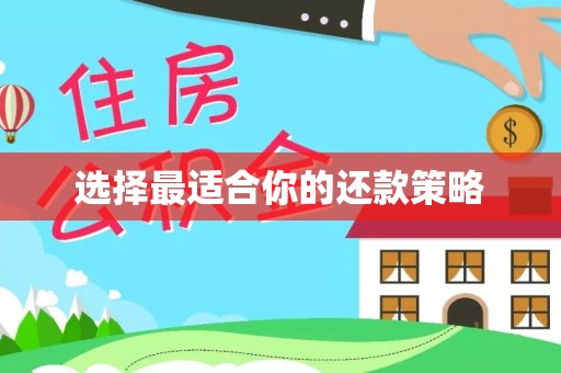 北戴河选择最适合你的还款策略